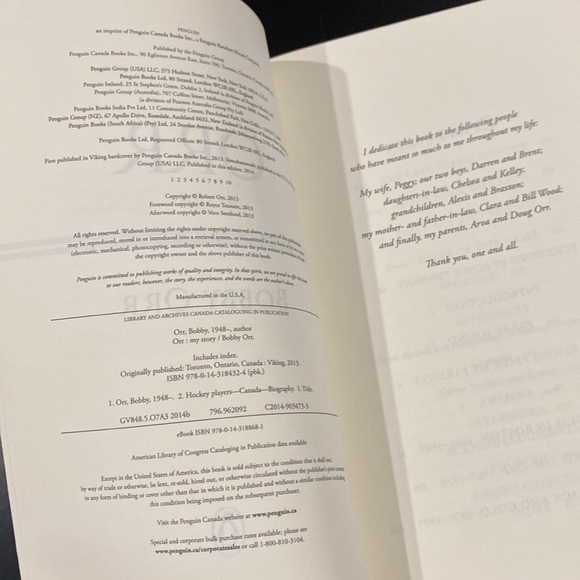 Orr: My Story by Bobby Orr - Paperback Novel - Picture 5 of 9